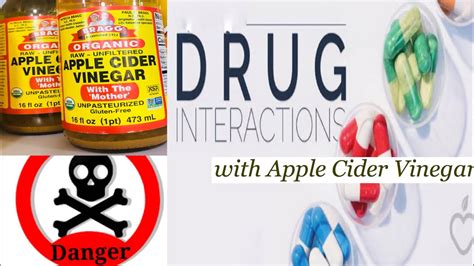 can i take apple cider vinegar Dr. . Does apple cider vinegar interact with hydrochlorothiazide